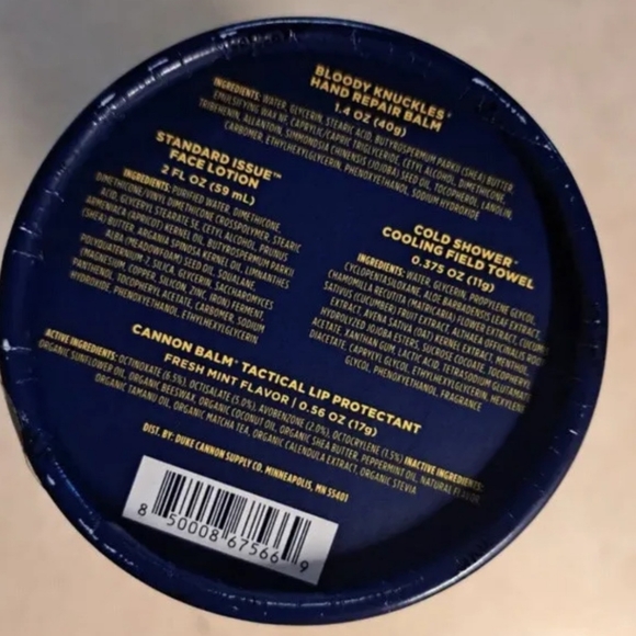 Duke Cannon Winter Survival Tube for Men. Hand, Lips, Face & 3 Field Towels. New - Picture 4 of 5